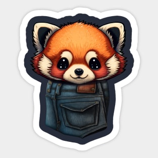 Pocket Pets - Baby Red Panda Sticker